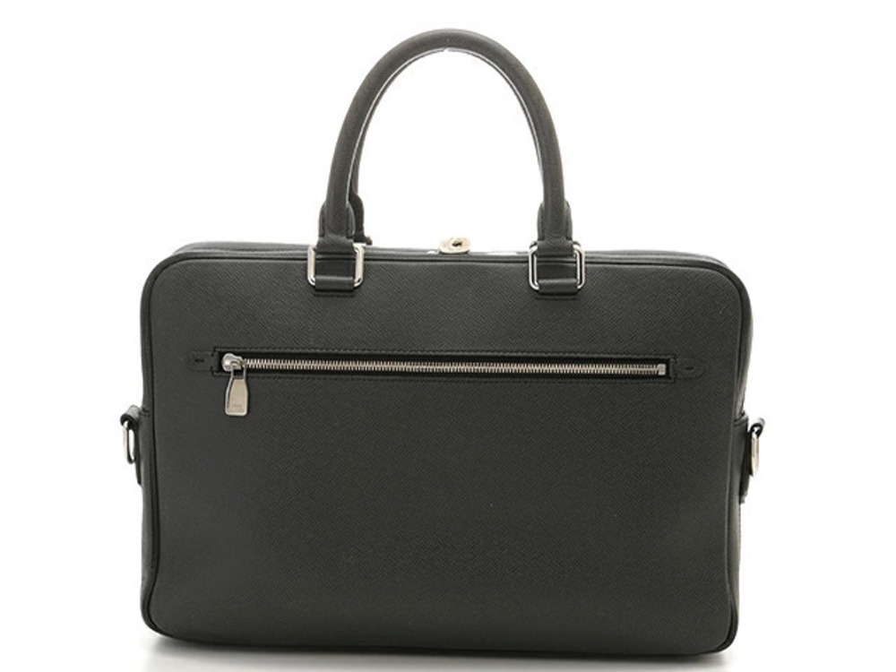 LOUIS VUITTON Bag Business Port PDB Taiga Ardoise